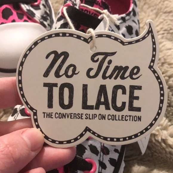 NWT Converse Slip Ons, Juniors 3 (Woman’s 6.5) - Picture 7 of 8